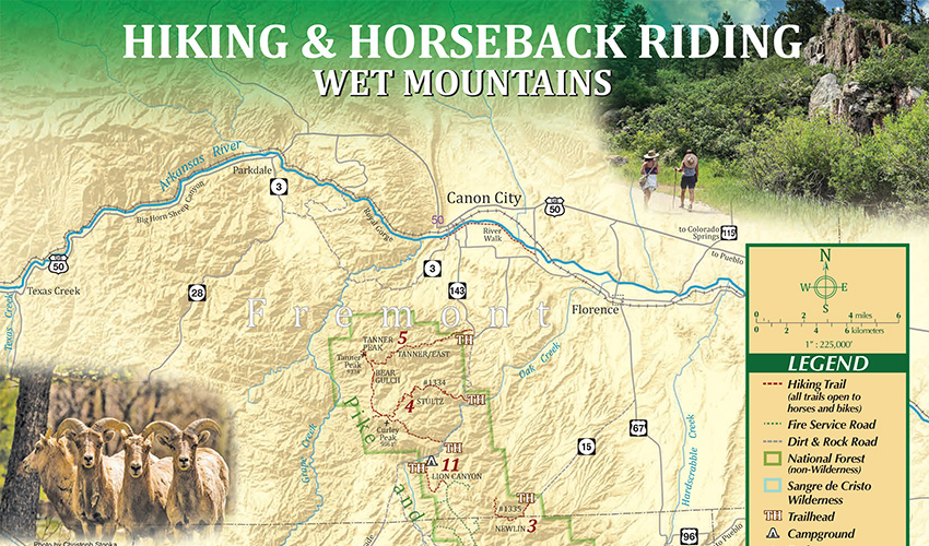 Visit Wet Mountain Valley - Hiking and Horseback Riding - Sangre De Cristo Mountains - Wet Mountains